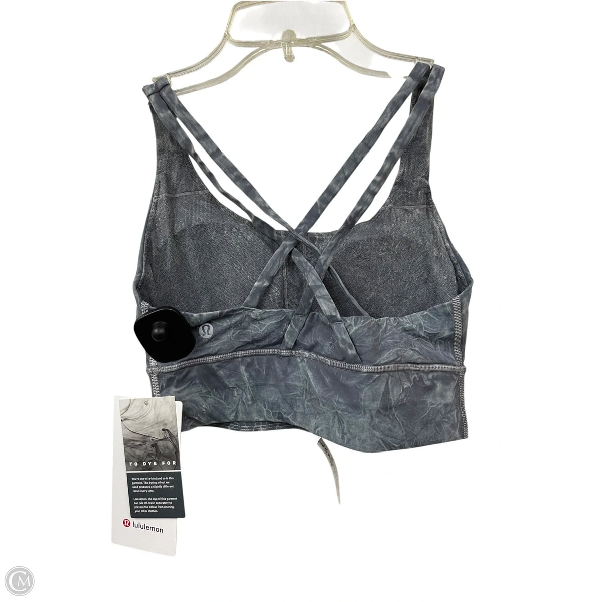 Athletic Bra By Lululemon In Grey, Size: 6
