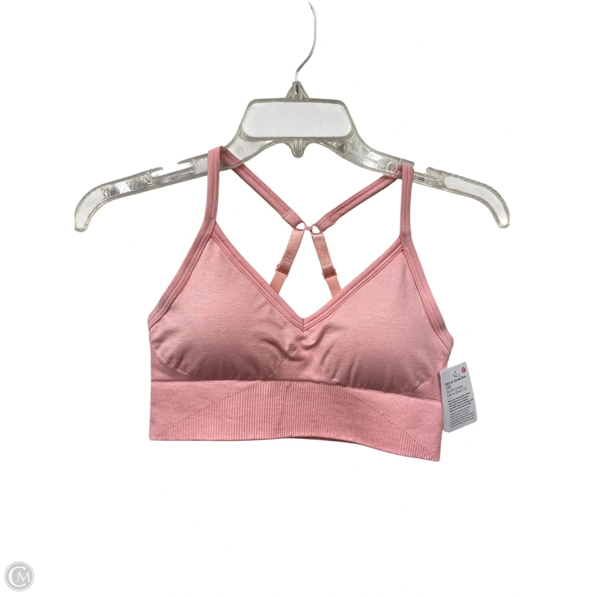 Athletic Bra By Lululemon In Pink, Size: 6