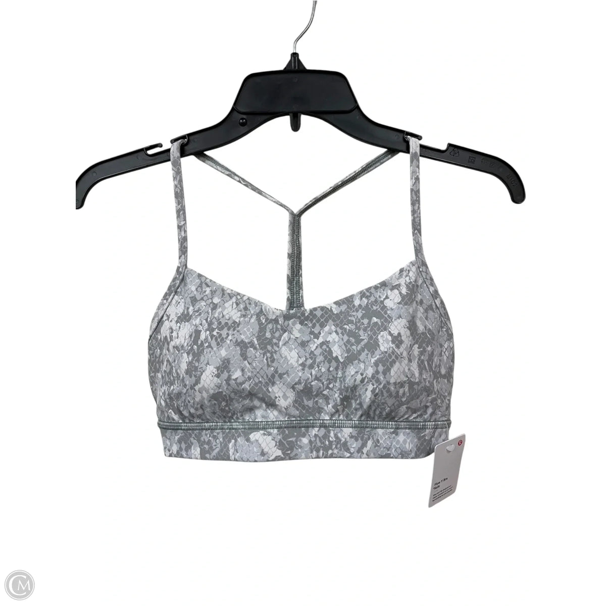 Athletic Bra By Lululemon In Grey, Size: 6