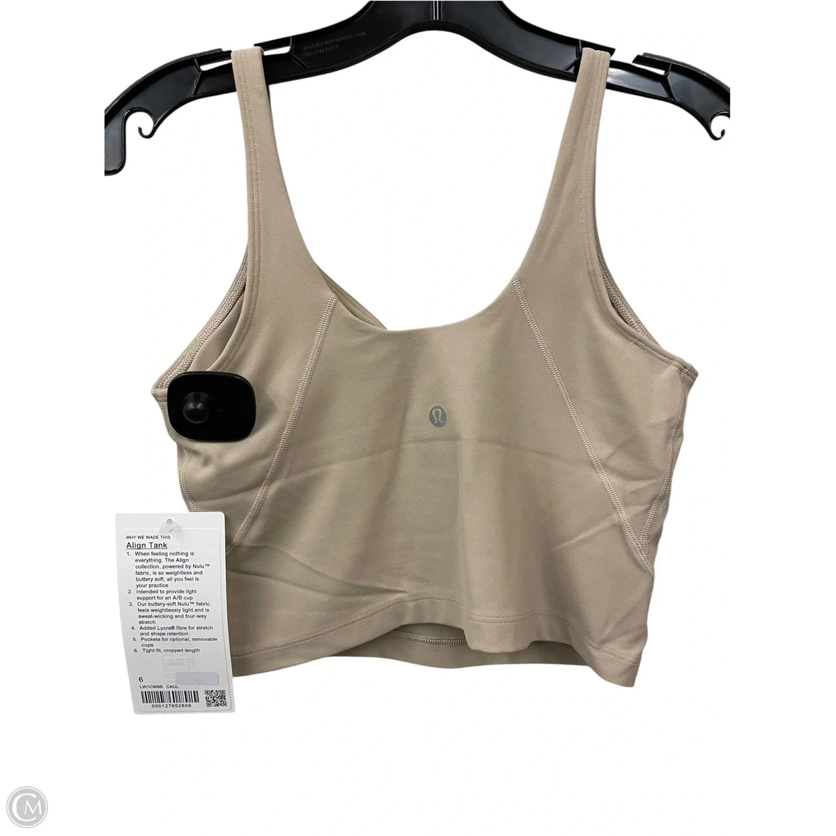 Athletic Bra By Lululemon In Beige, Size: 6
