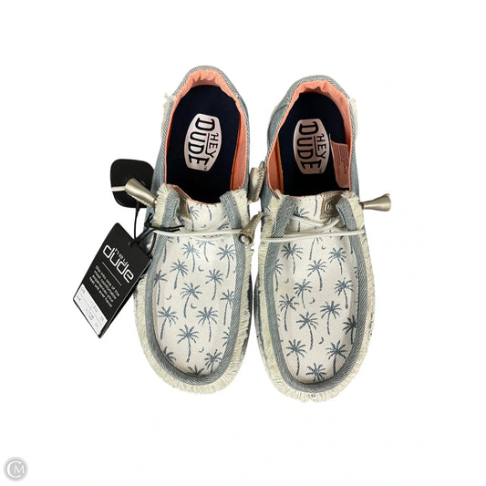 Shoes Sneakers By Hey Dude In Blue, Size: 7