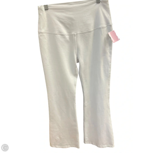 Athletic Leggings By Splits59 In White, Size: L
