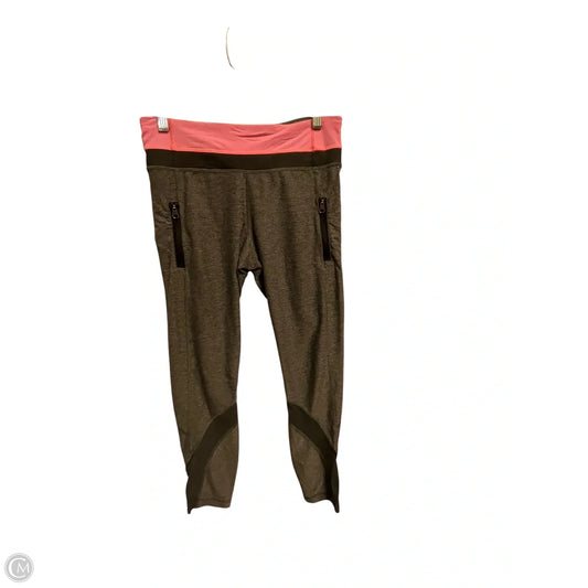Athletic Leggings By Lululemon In Grey, Size: 8