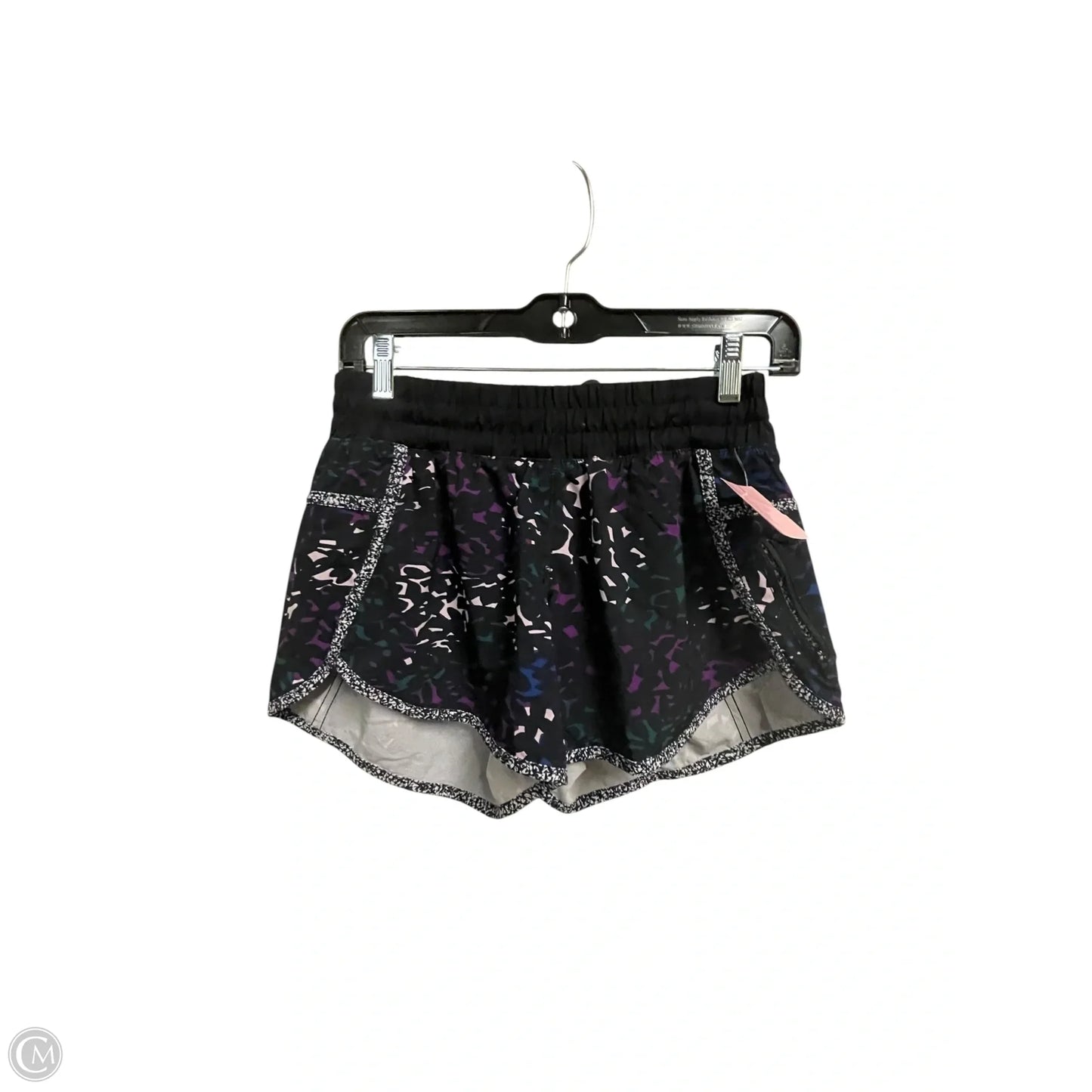 Athletic Shorts By Lululemon In Multi-colored, Size: 4