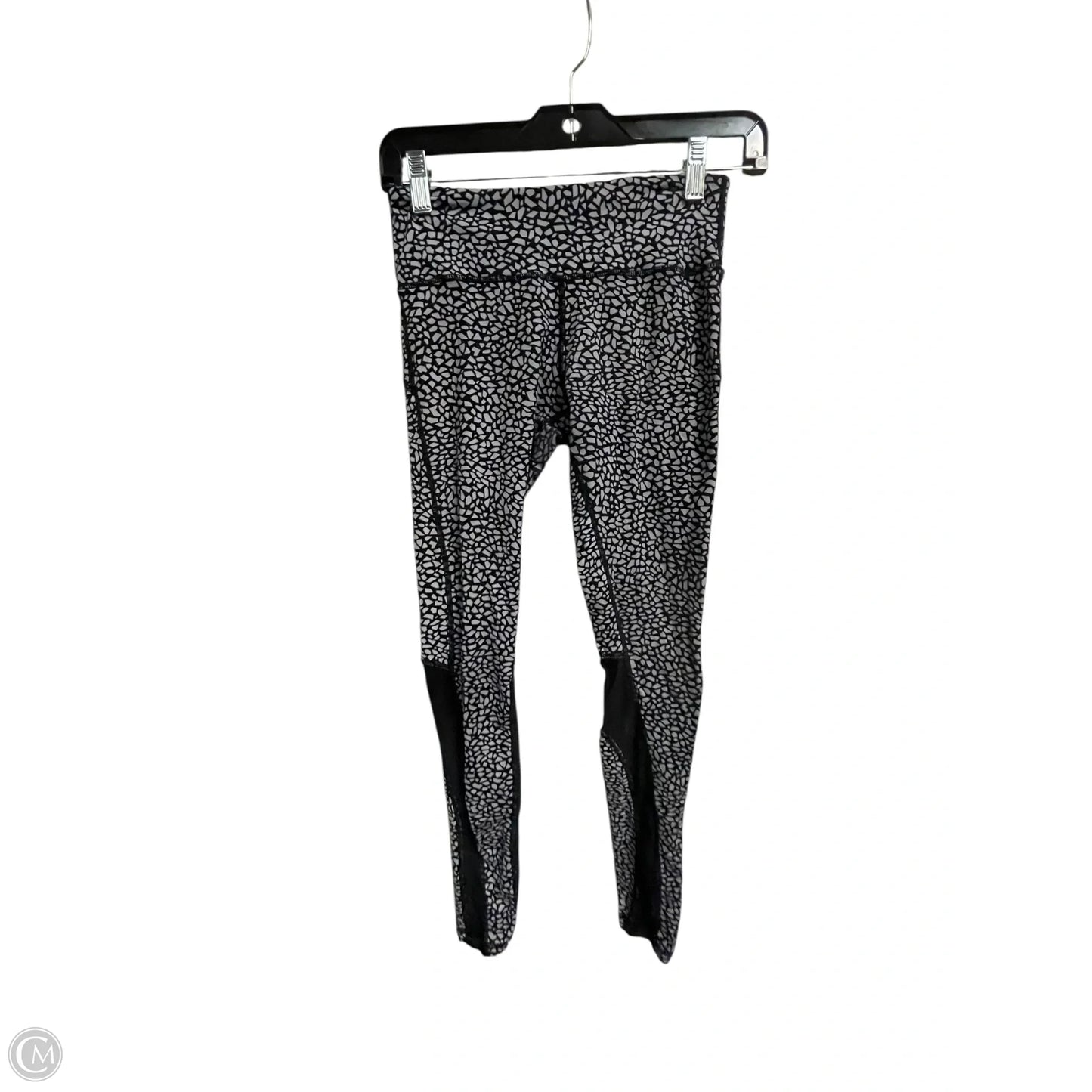 Athletic Leggings By Lululemon In Geometric Pattern, Size: 4
