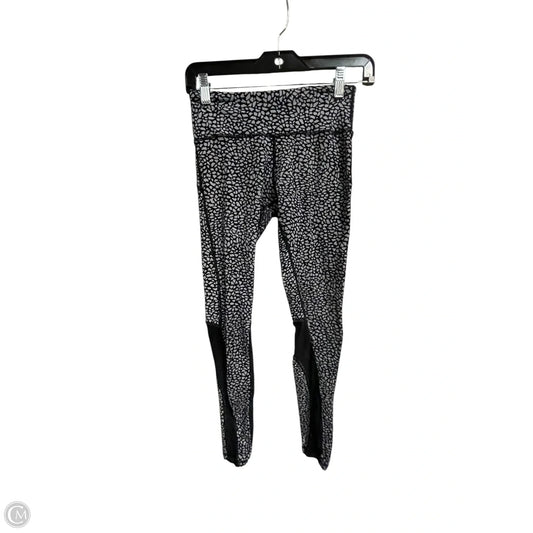 Athletic Leggings By Lululemon In Geometric Pattern, Size: 4