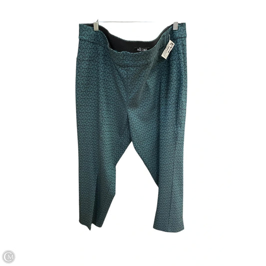Pants Dress By Roz And Ali In Blue & Green, Size: 20