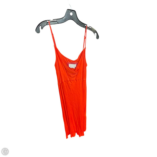 Dress Casual Maxi By Anthropologie In Orange, Size: Xlp