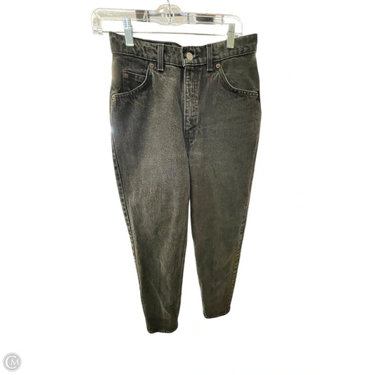 Jeans Straight By Levis In Grey, Size: 10p