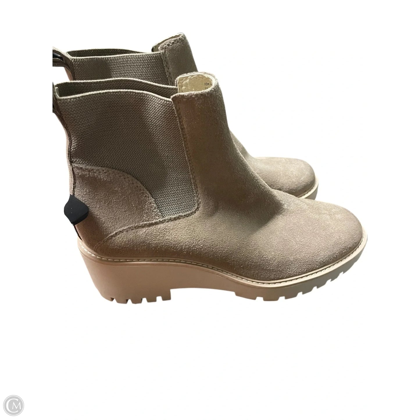 Boots Ankle Heels By Dolce Vita In Beige, Size: 10
