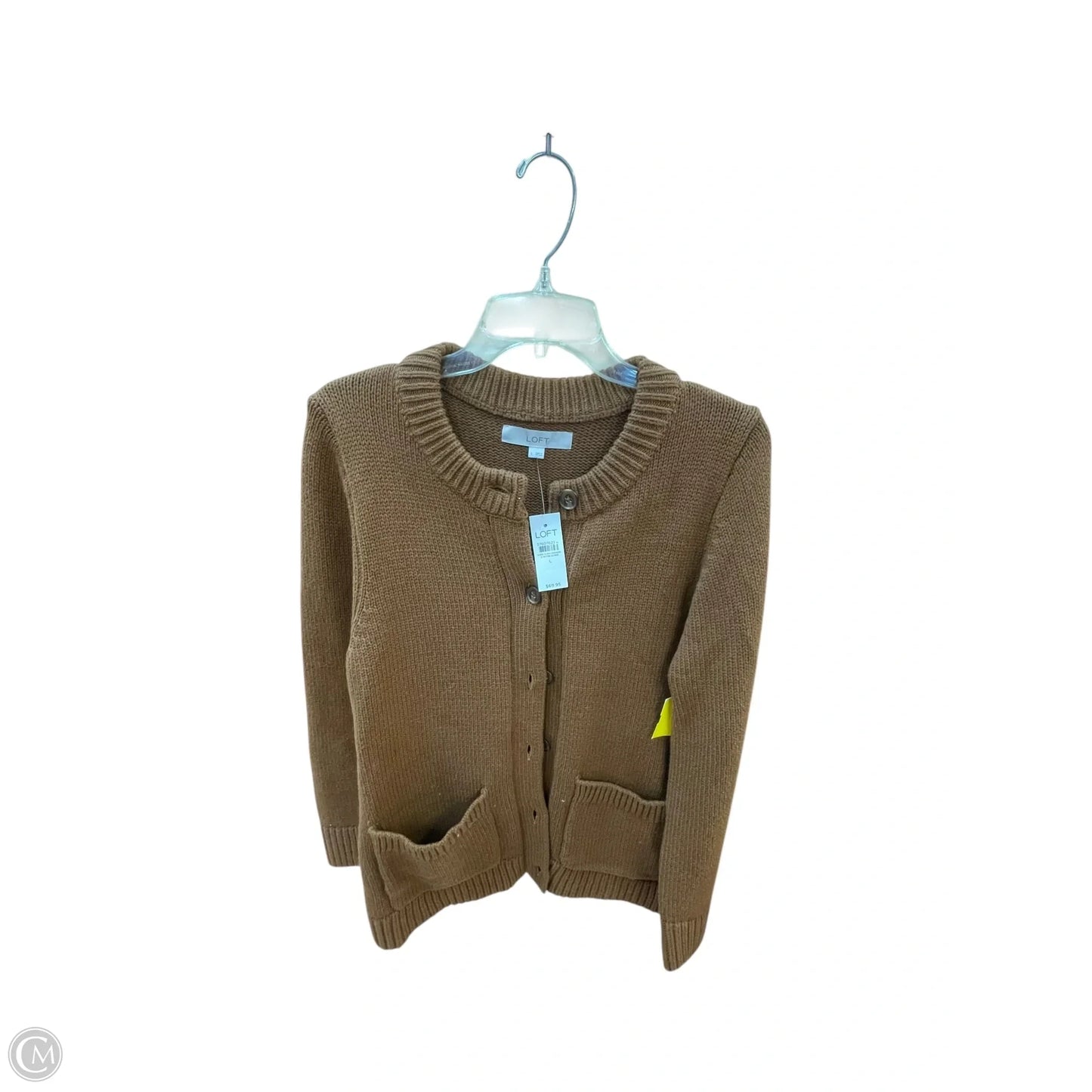 Cardigan By Loft In Brown, Size: L