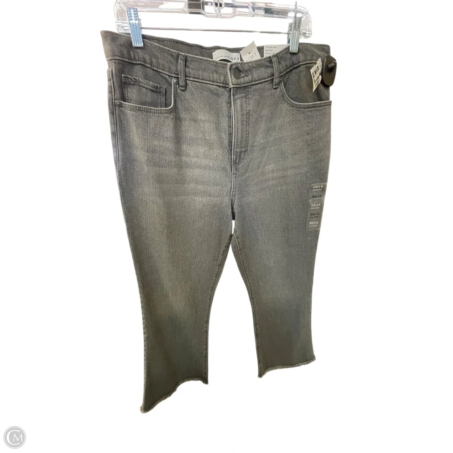 Pants Corduroy By Loft In Grey, Size: 12