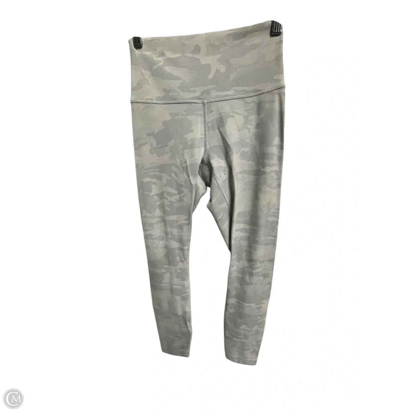 Athletic Leggings By Lululemon In Grey, Size: S
