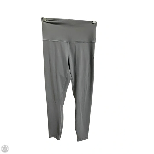 Athletic Leggings By Lululemon In Grey, Size: S