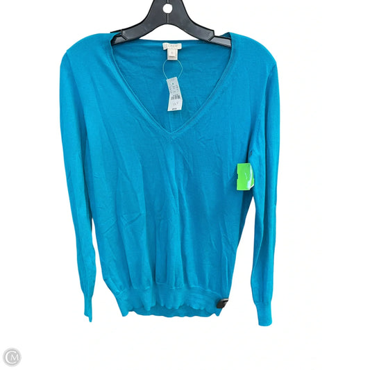 Top Long Sleeve By J. Crew In Blue, Size: S