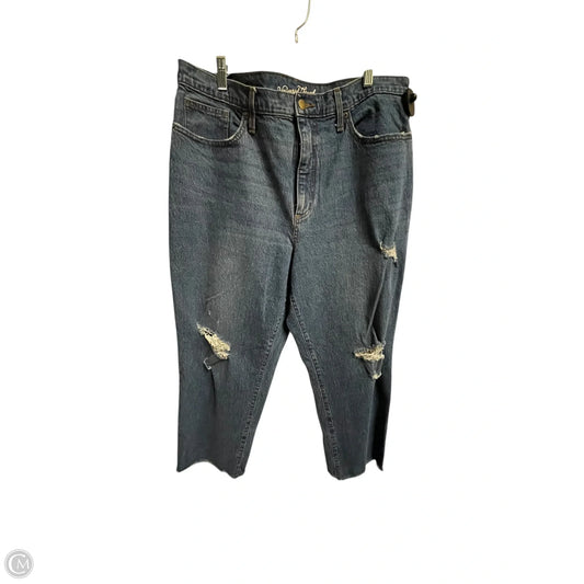 Jeans Wide Leg By Universal Thread In Blue Denim, Size: 18