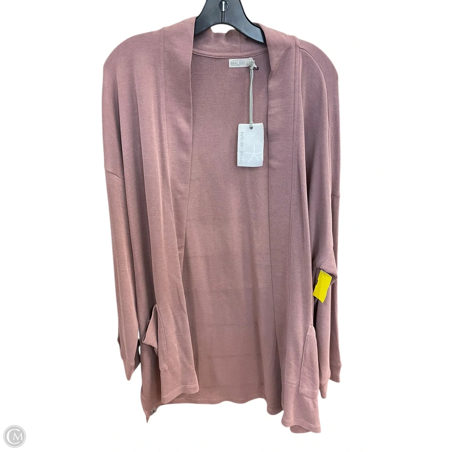 Cardigan By Clothes Mentor In Pink, Size: 1x