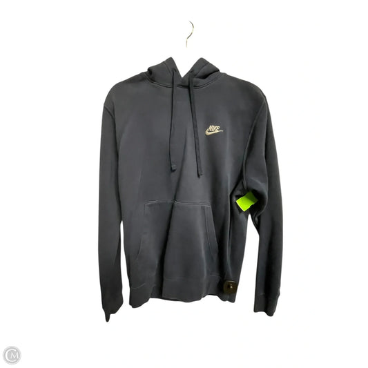 Sweatshirt Hoodie By Nike In Blue, Size: S