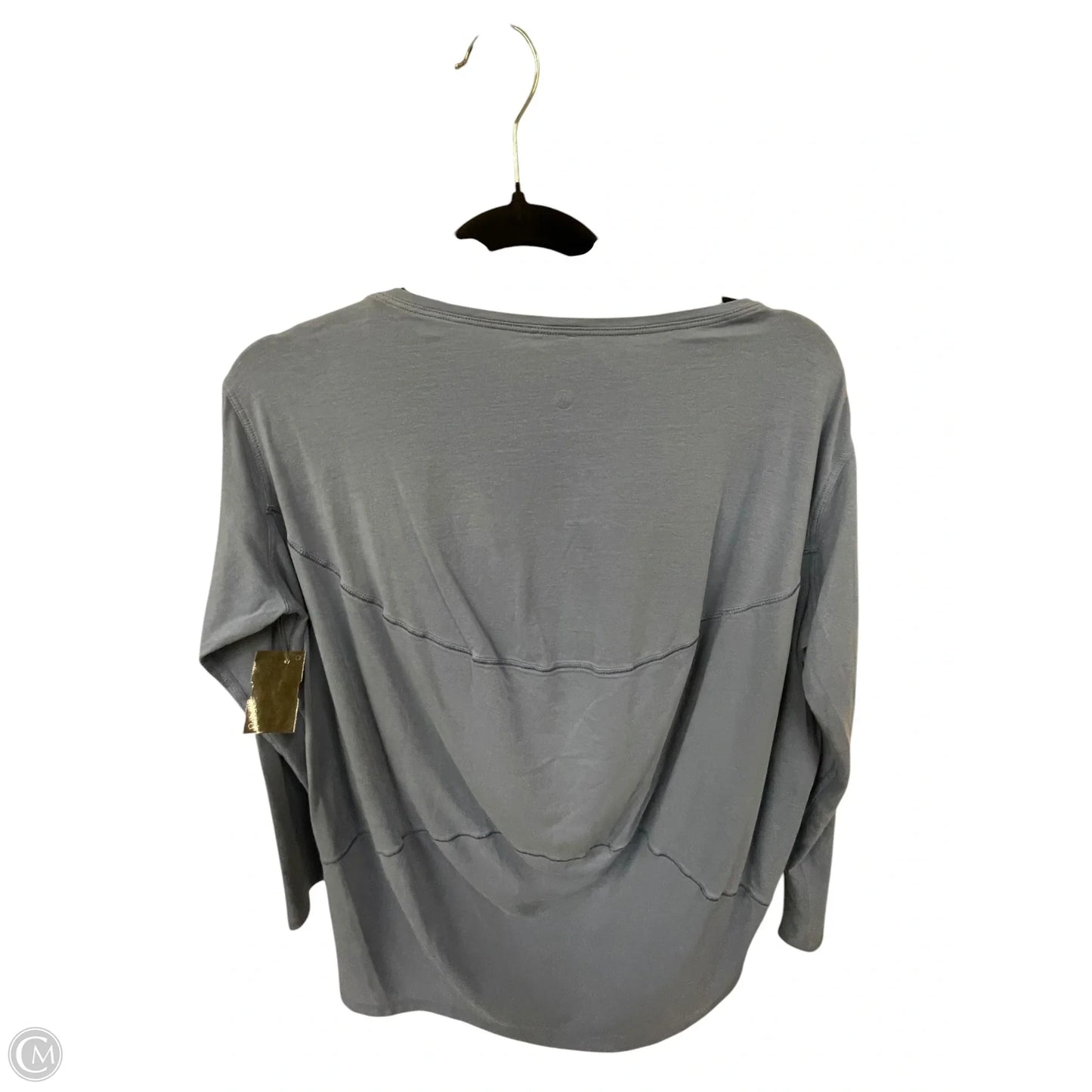 Top Long Sleeve By Lululemon In Blue, Size: 4