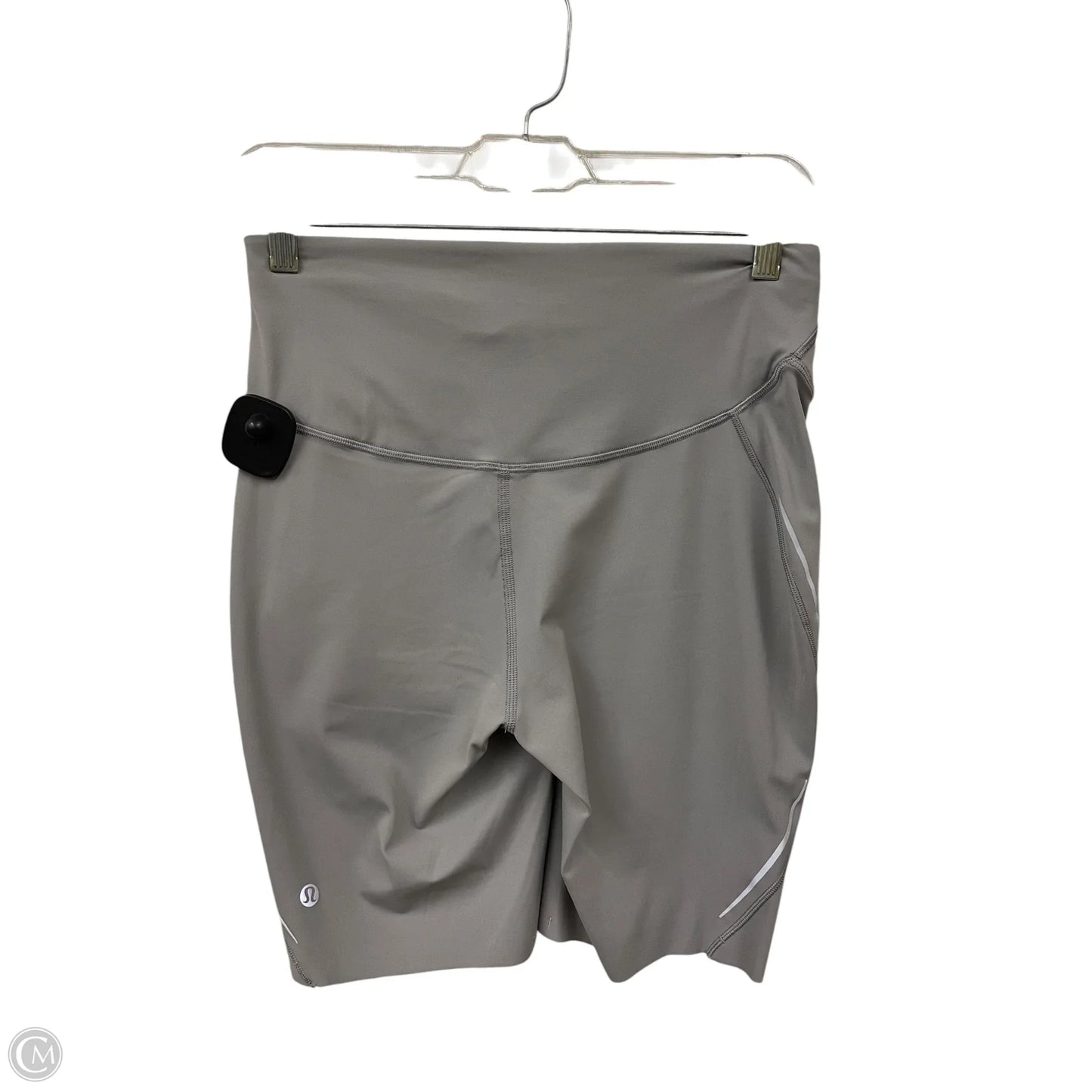 Athletic Shorts By Lululemon In Tan, Size: 8