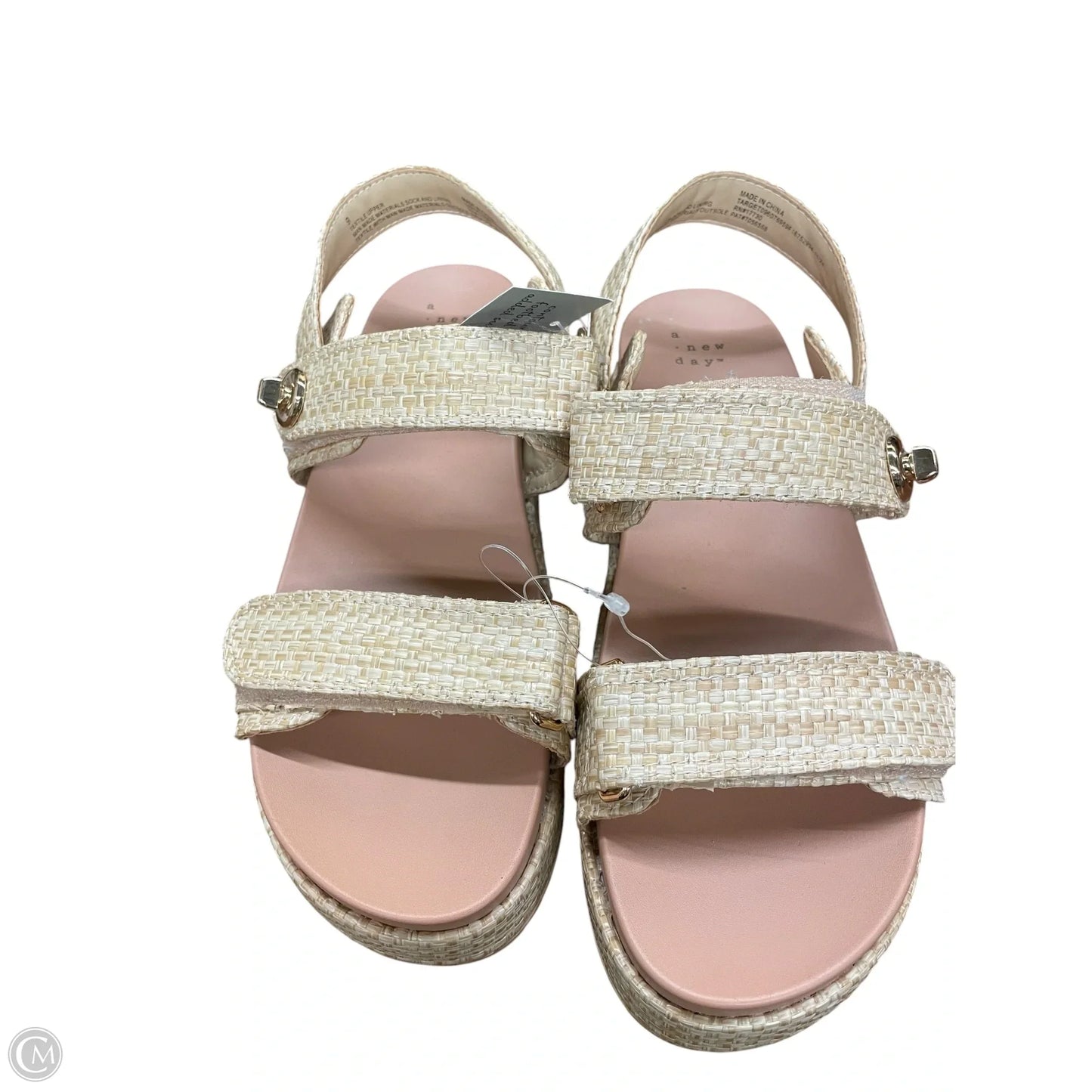 Sandals Flats By A New Day In Brown, Size: 9