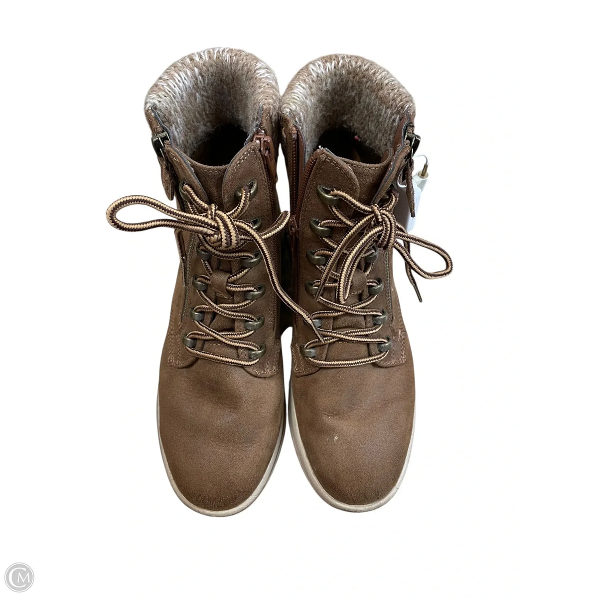 Boots Combat By Cliffs By White Mountain In Brown, Size: 7.5