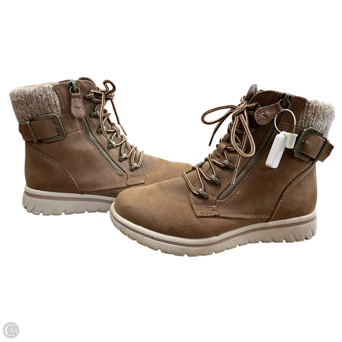 Boots Combat By Cliffs By White Mountain In Brown, Size: 7.5