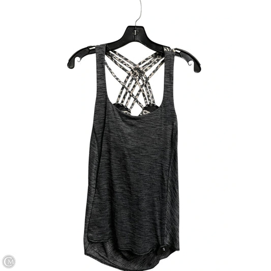 Athletic Tank Top By Lululemon In Grey, Size: M