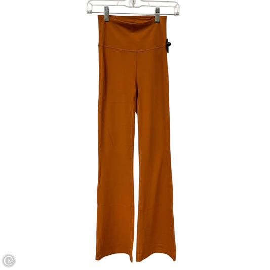 Athletic Leggings By Lululemon In Orange, Size: 4