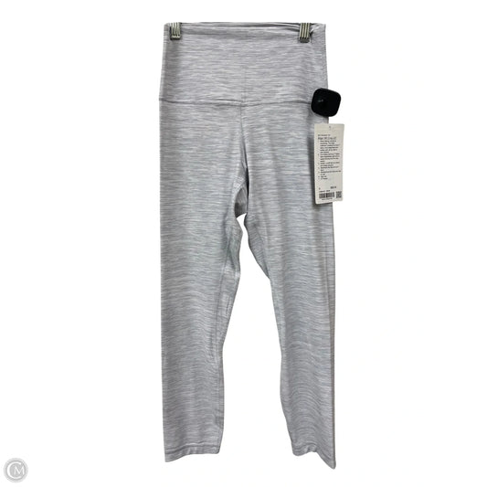 Athletic Leggings By Lululemon In Grey, Size: 4