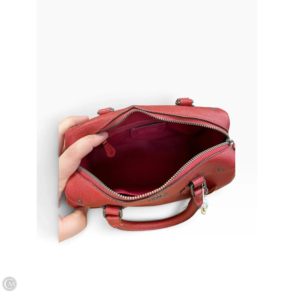 Handbag Designer By Coach, Size: Small