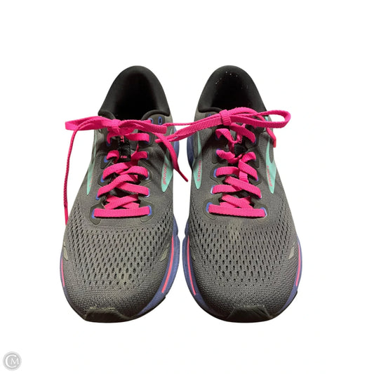Shoes Athletic By Brooks In Grey, Size: 7.5