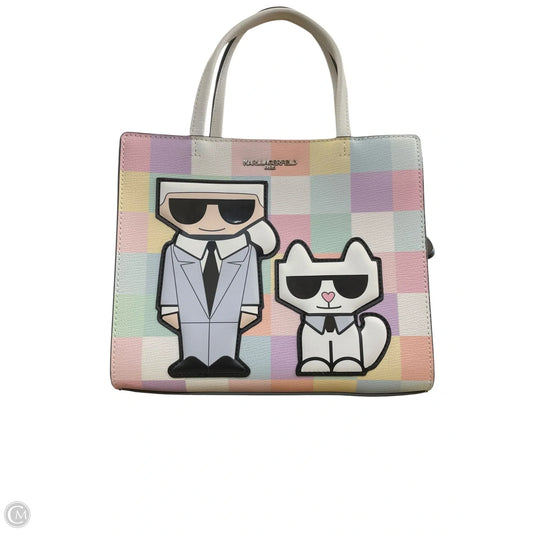 Crossbody Designer By Karl Lagerfeld, Size: Medium