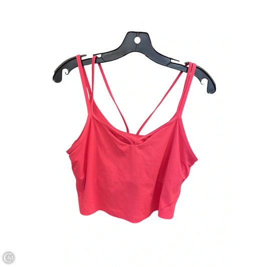 Athletic Bra By Lululemon In Pink, Size: 12