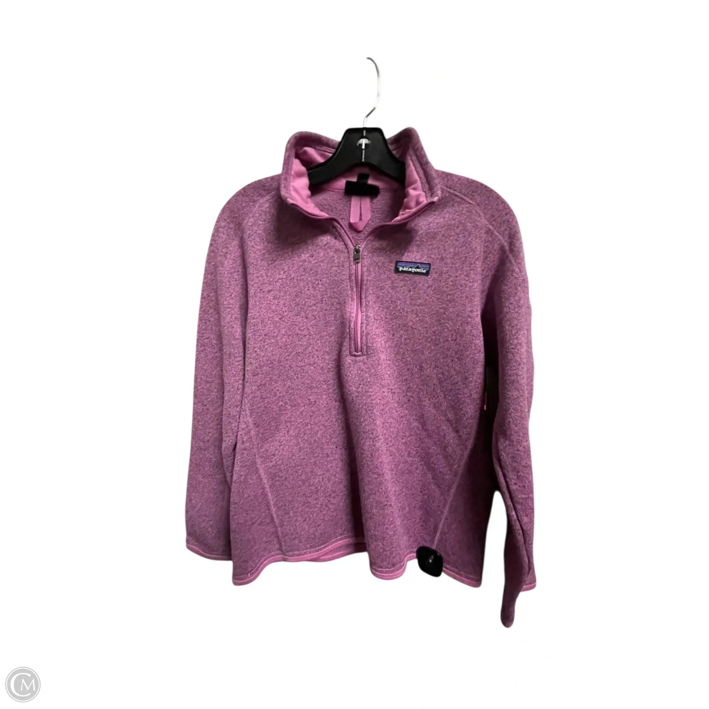 Jacket Fleece By Patagonia In Purple, Size: M