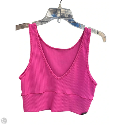 Athletic Bra By Lululemon In Pink, Size: 8