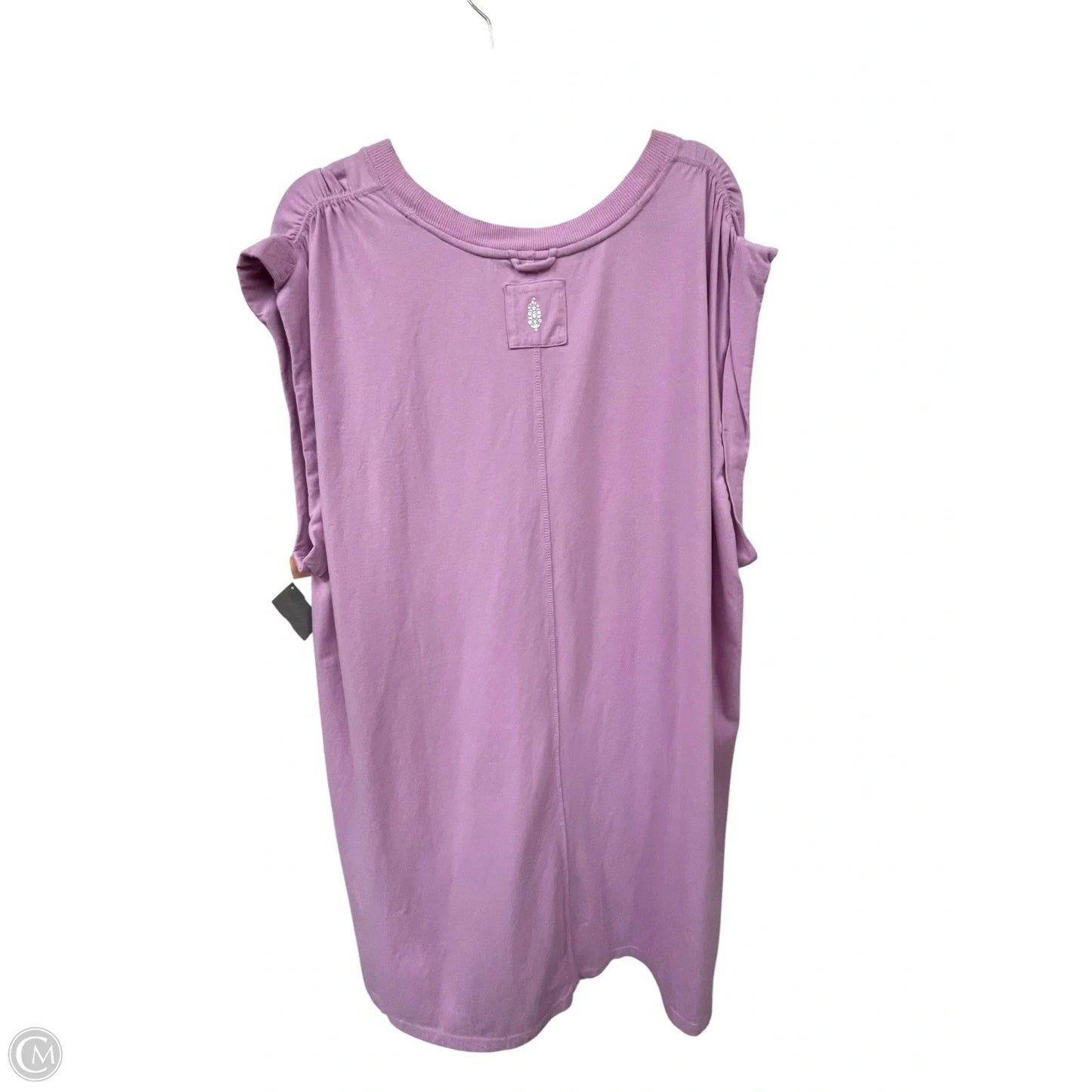 Top Sleeveless By Free People In Purple, Size: L