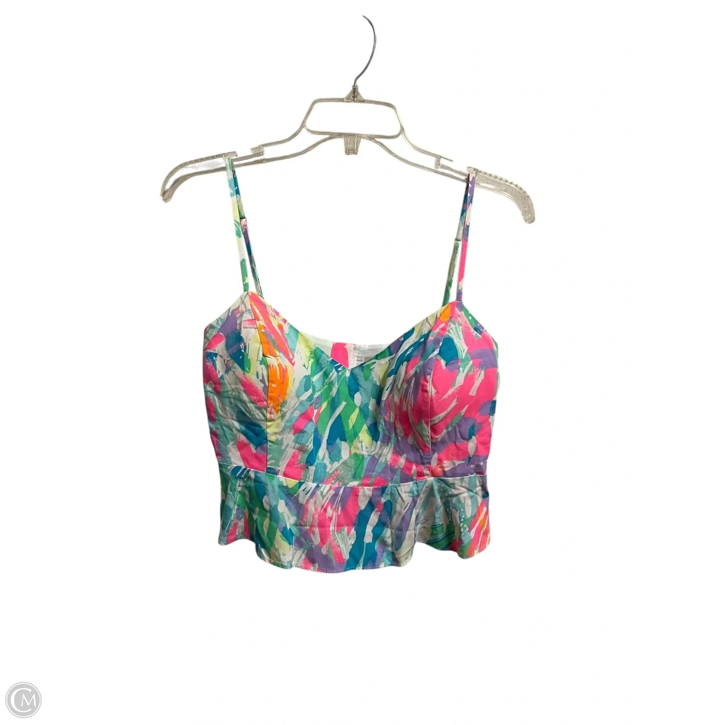 Top Sleeveless Designer By Lilly Pulitzer In Multi-colored, Size: 4