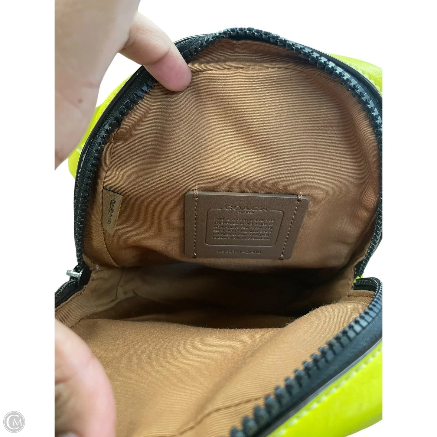 Crossbody Designer By Coach, Size: Medium