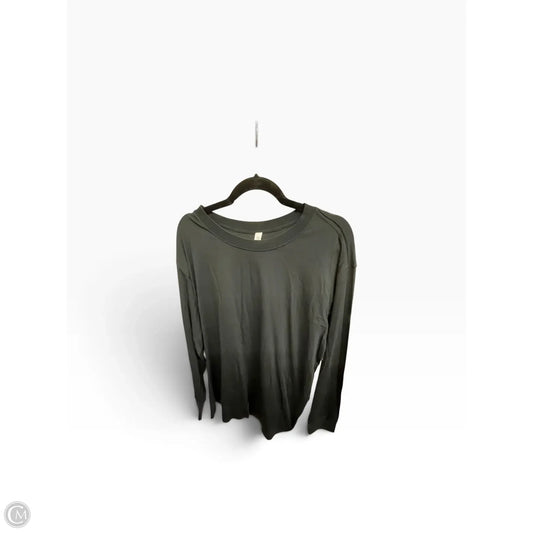 Top Long Sleeve By Lululemon In Black, Size: 14