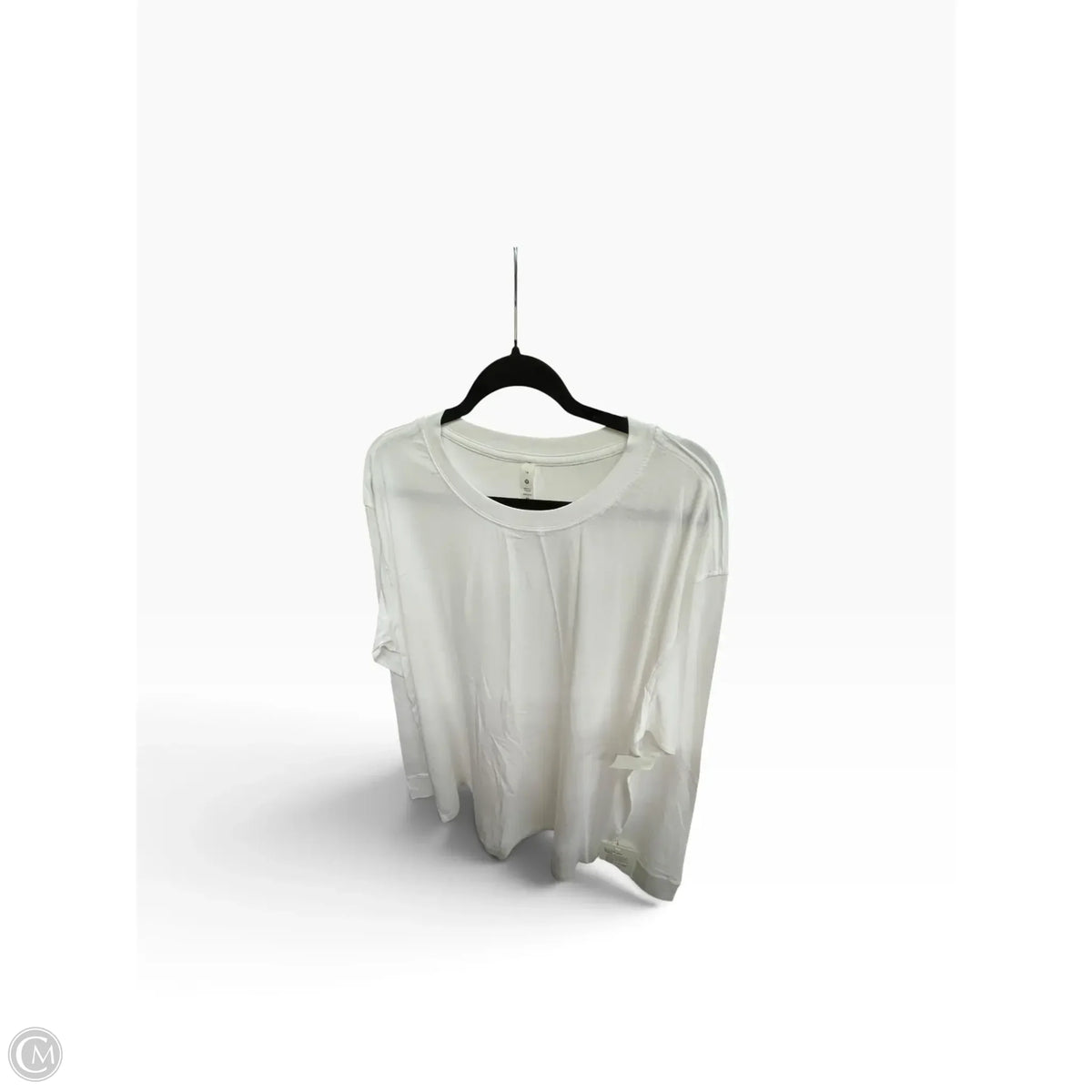 Top Long Sleeve By Lululemon In White, Size: 14
