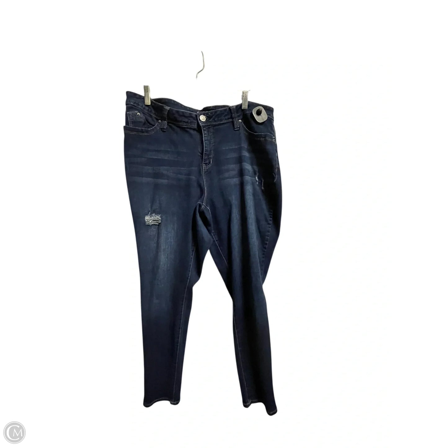 Jeans Straight By Clothes Mentor In Blue, Size: 20