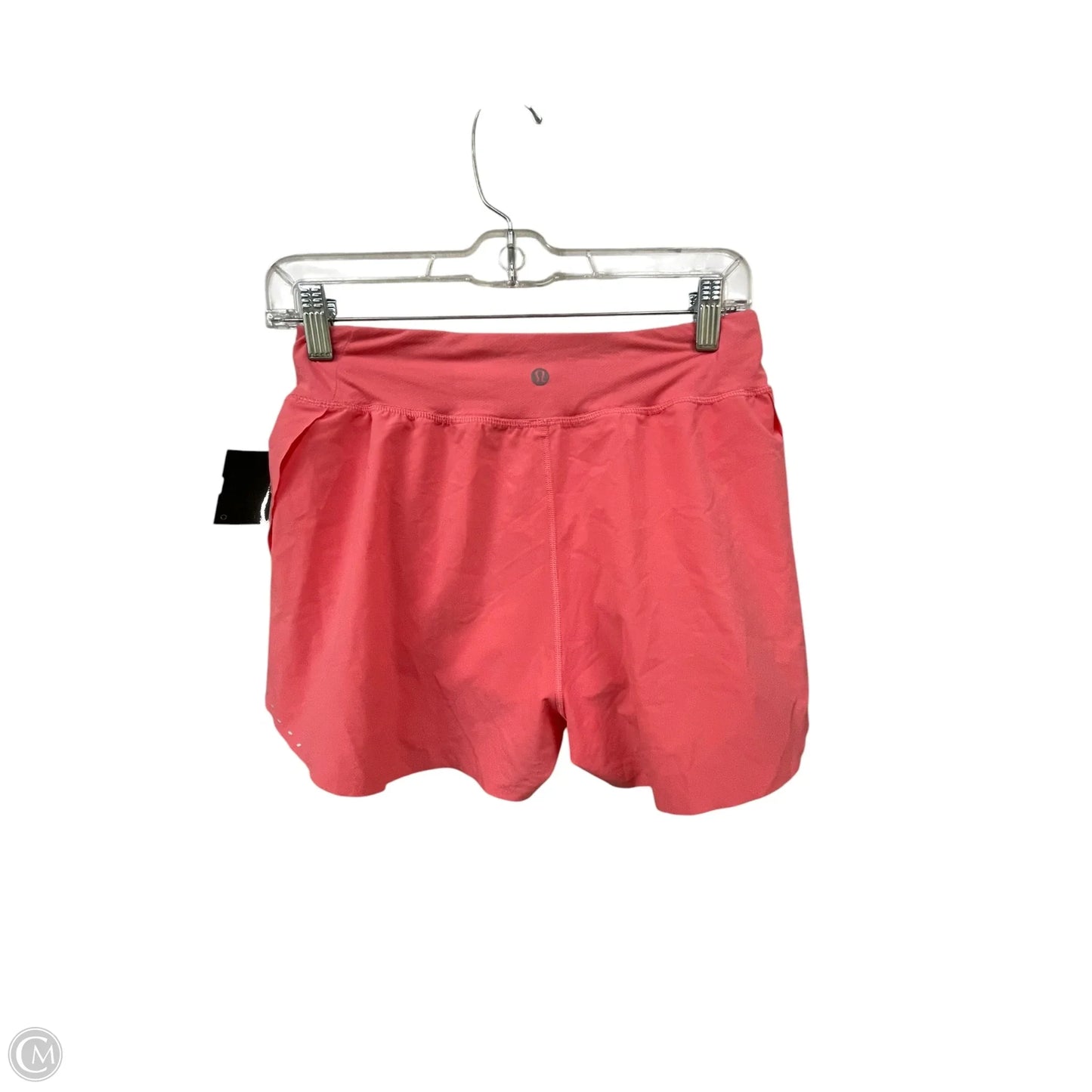 Athletic Shorts By Lululemon In Pink, Size: 4