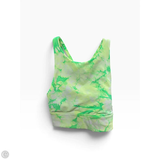 Athletic Tank Top By Lululemon In Green, Size: 4