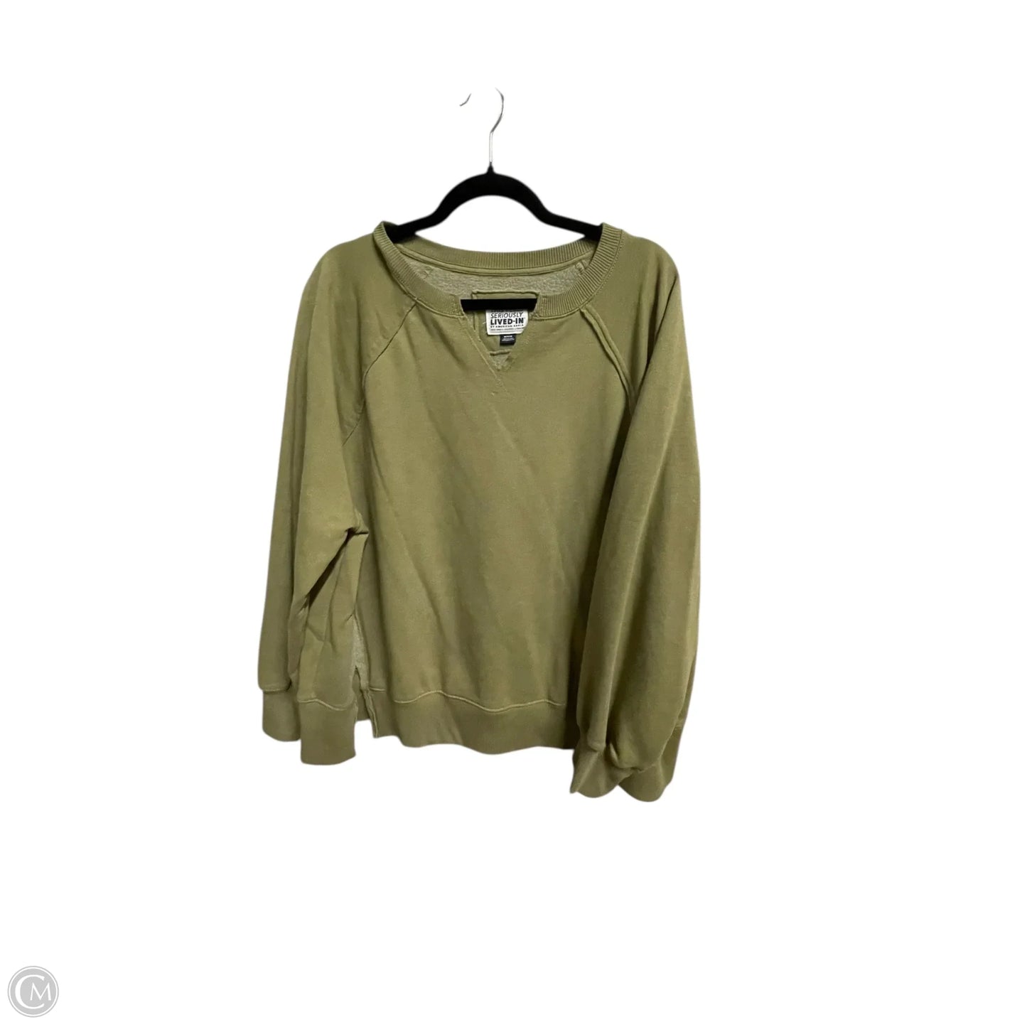 Sweater By American Eagle In Green, Size: M