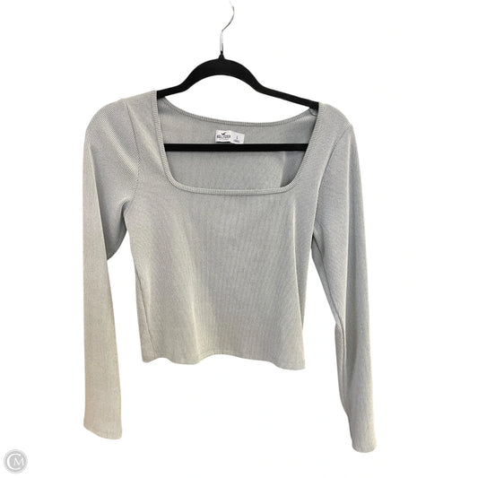 Top 2pc 3/4 Sleeve By Hollister In Grey, Size: L