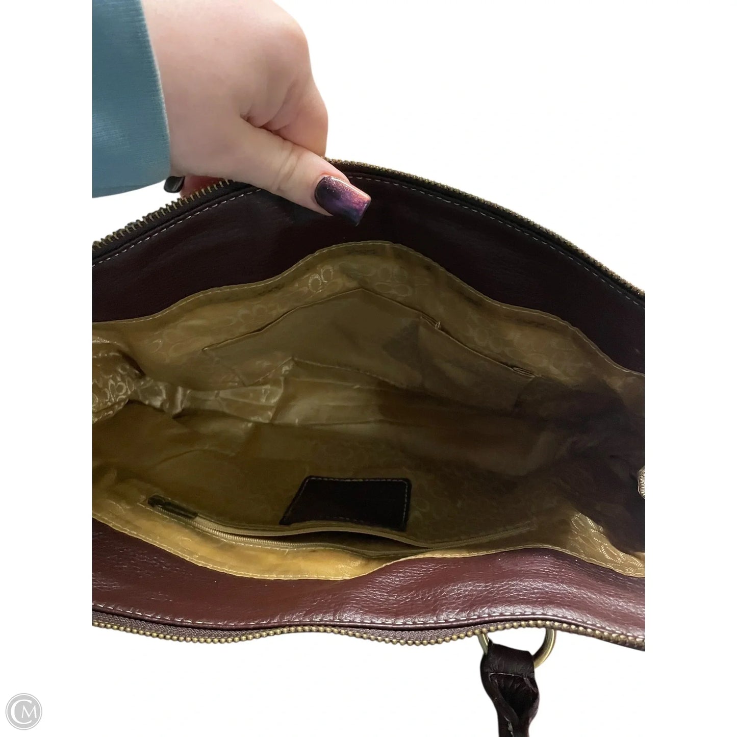 Handbag Designer By Coach, Size: Medium