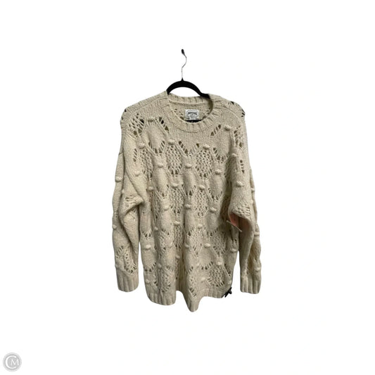 Sweater By American Eagle In White, Size: S