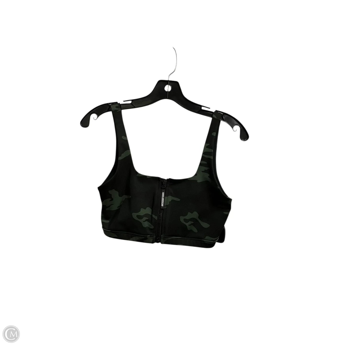 Athletic Bra By Good American In Camouflage Print, Size: 2