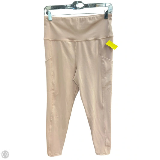 Athletic Leggings By American Eagle In Pink, Size: L